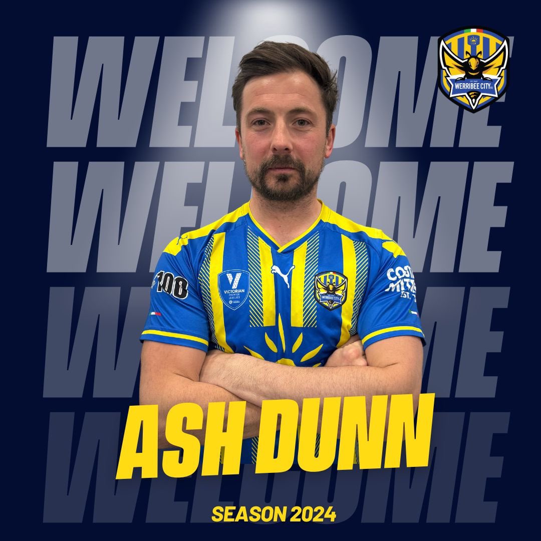 Werribee City are proud to welcome Ash Dunn to the Senior squad for the remainder of the 2024 VPL1 season. 

Excited to see you on the grounds, Ash! 🐝

#GoBees