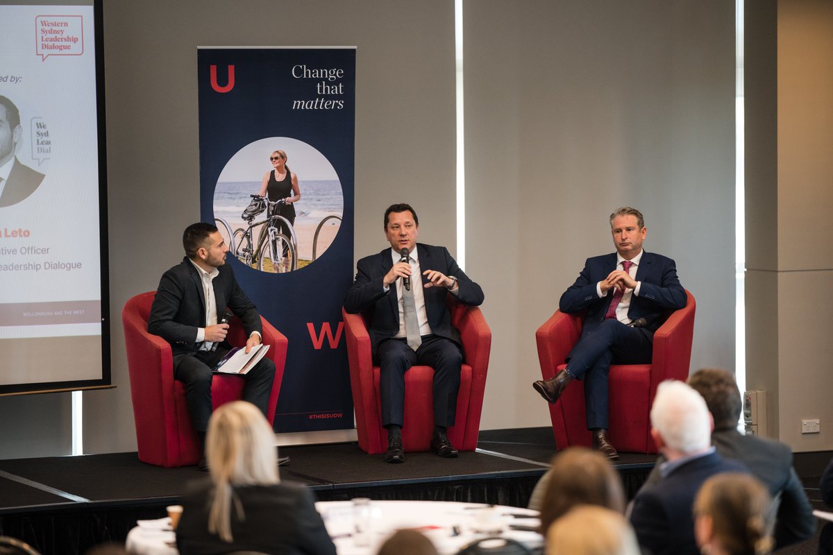WSLDialogue's tweet image. Last week, the Western Sydney Leadership Dialogue launched its latest policy paper; Wollongong &amp;amp; The West, aimed at connecting South West Sydney and the Illawarra, transforming it into a region of national significance

 @UOW @paulscullymp @GregWarren_
