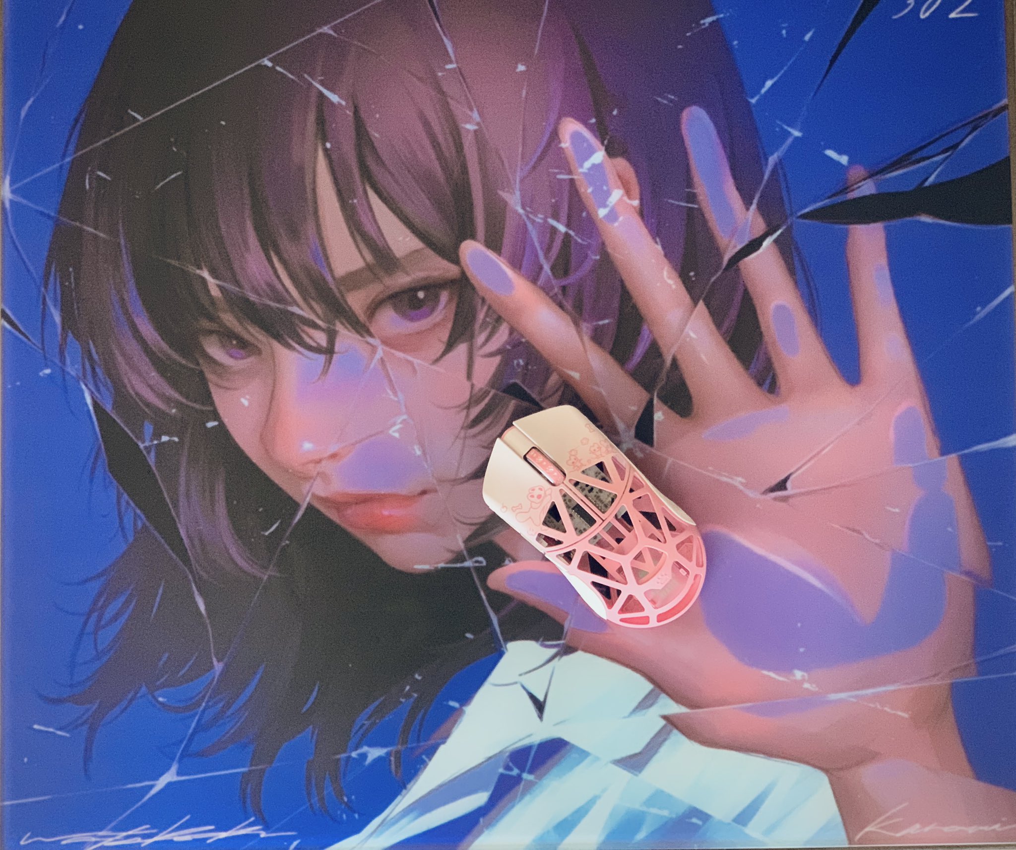 Kanami SAI Kanami Sai Limited Edition Glass Mouse Pad