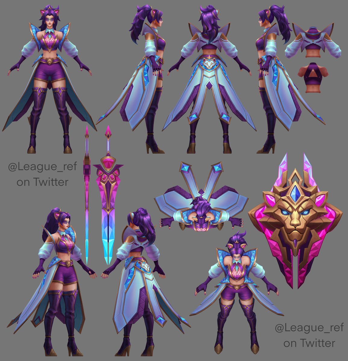 Anima Squad turnarounds [PBE 14.15] Battle Lioness Leona