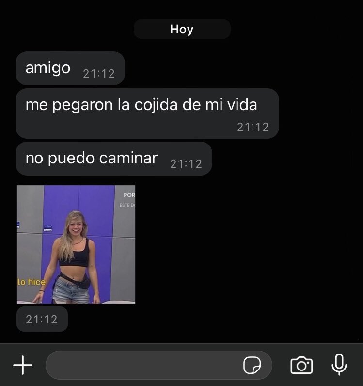 marttinblumer's tweet photo. ay me habló mi amiga a ver que me puso https://t.co/Y1fgrs844K