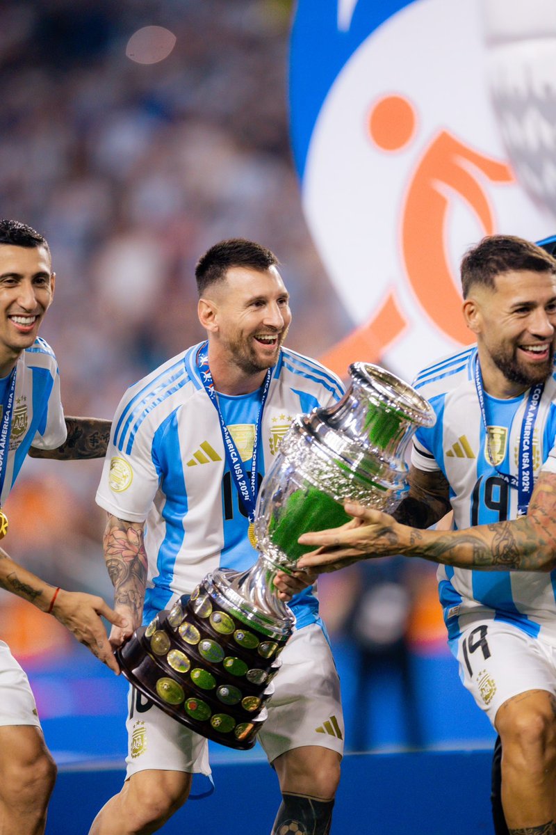 Copa America 2021
Finalissima 2022
World Cup 2022
Copa America 2024

🇦🇷🥇