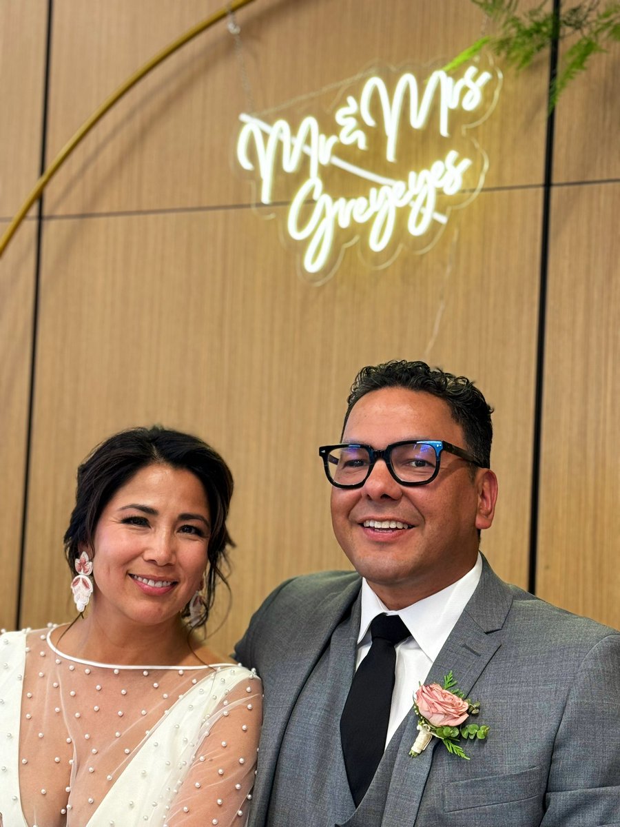 An amazing day for an amazing couple💕 Congrats Destiny Seymour and <a href="/alangreyeyes/">Alan Greyeyes 🦖</a> #BeautifulWedding #Mr&amp;MrsGreyeyes🪶