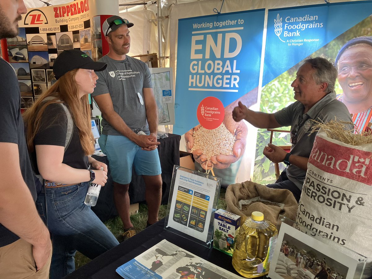 Ricardo Block (@randjblock) on Twitter photo Lil glimpse of a busy day 1 at #AIM24, <a href="/Foodgrains/">Canadian Foodgrains Bank</a> supporters Steven & Rachel from Wiwa (Sk) Growing Project, Ken & Elizabeth from a project in Ont(!) and volunteers Warren and <a href="/GerryHertz/">Gerry Hertz</a> connecting w/ visitors- #workingtogether to help end hunger
<a href="/HenryReinders1/">Henry Reinders</a> <a href="/BalgonieHofH/">Balgonie Harvest of Hope</a> Lil glimpse of a busy day 1 at #AIM24, <a href="/Foodgrains/">Canadian Foodgrains Bank</a> supporters Steven & Rachel from Wiwa (Sk) Growing Project, Ken & Elizabeth from a project in Ont(!) and volunteers Warren and <a href="/GerryHertz/">Gerry Hertz</a> connecting w/ visitors- #workingtogether to help end hunger
<a href="/HenryReinders1/">Henry Reinders</a> <a href="/BalgonieHofH/">Balgonie Harvest of Hope</a>