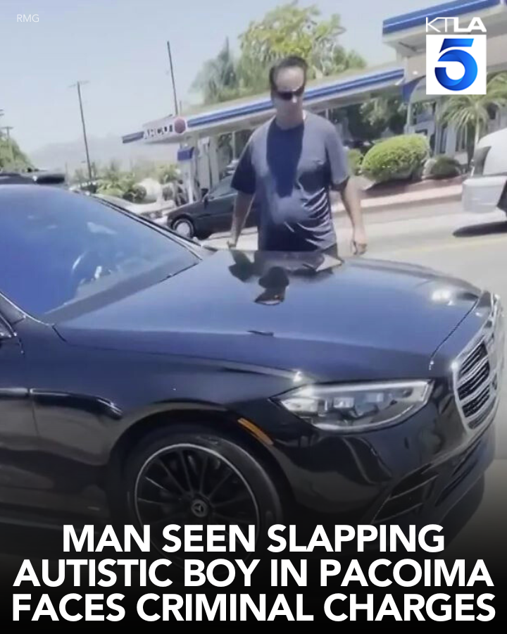 KTLA's tweet photo. The man who was caught on video slapping an autistic boy in Pacoima for touching his car now faces criminal charges.
Details: https://t.co/G3xX4Gixpz https://t.co/oN8qGO3LnJ