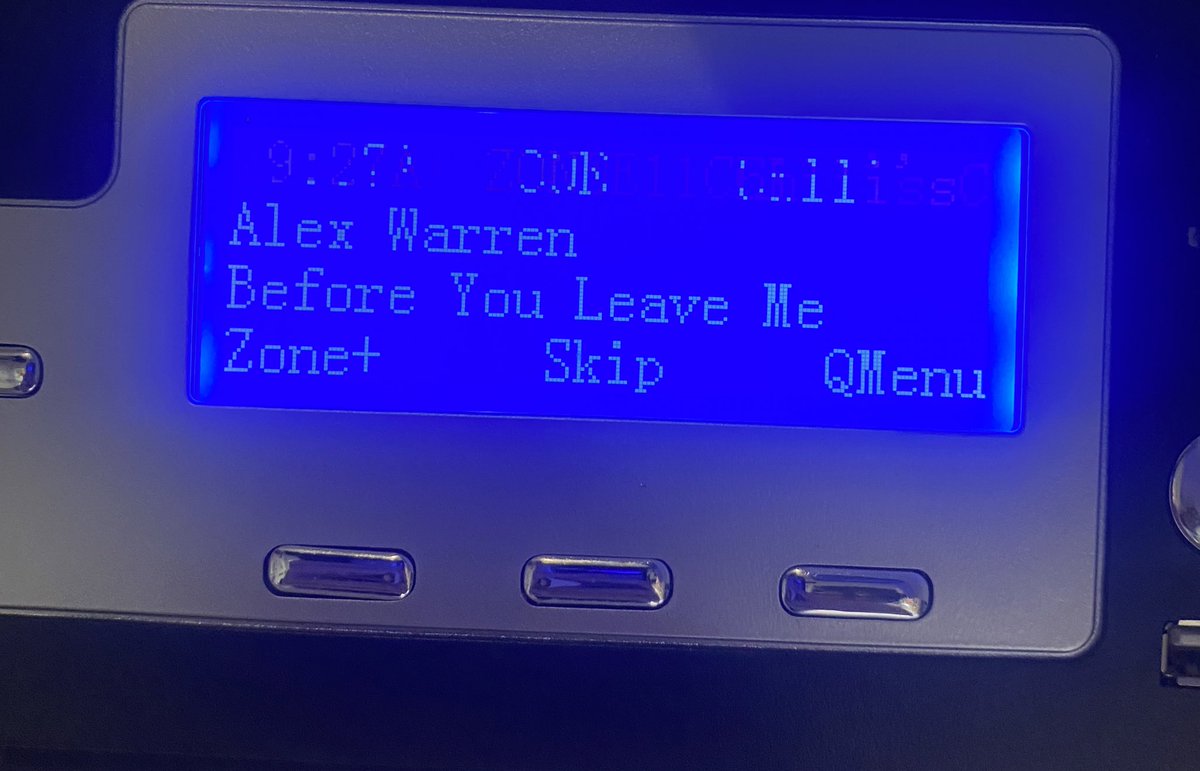 RunningAddict23's tweet photo. @alexwaarren standing in the kitchen and hear a familiar song! Rush to the office and sure enough! You made it into @Chilis music!!! That’s awesome! https://t.co/Rj9WUA7k0f