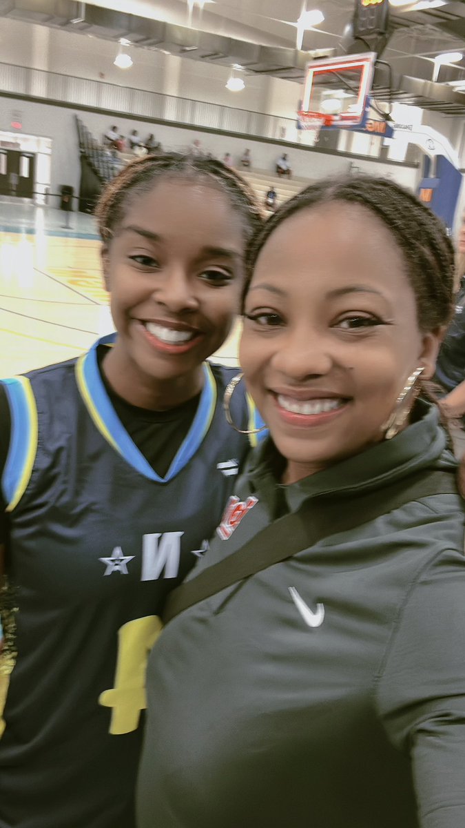 BJHSLadyPats's tweet photo. Great job Jaliyah in the North-South All-Star game! Represented us well! Also great seeing Jae supporting her teammate straight off a big time offer! 

#BJP | #SenseofUrgency | #LadyPats https://t.co/Z3eyG63Xza