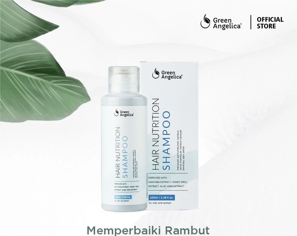 hnbbysyiv's tweet image. 10. ￼Green Angelica Hair Nutrition Shampoo Rambut Rontok Lepek dan Berketombe BPOM 100 ml
Link shopee: s.shopee.co.id/5VB0tUIIO5
