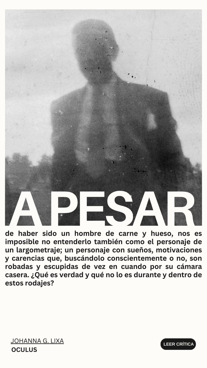 El premiado documental TEOREMA DE TIEMPO, del cineasta potosino <a href="/AndresKaiser_/">Andrés Kaiser</a>, continúa en cines selectos de México.

Te compartimos la crítica de Johanna G. Lixa en <a href="/OculusCine/">Oculus Todo El Cine</a> y te invitamos a visitar nuestro perfil, para ver cines de estreno.

👇
oculustodoelcine.movie.blog/tag/johanna-g-…