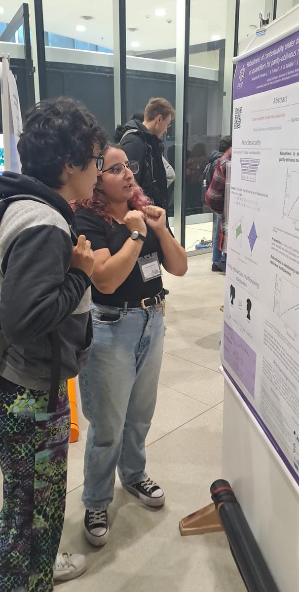 I'm so glad to have the opportunity to present my poster at the QPL 2024. ⚛️✨