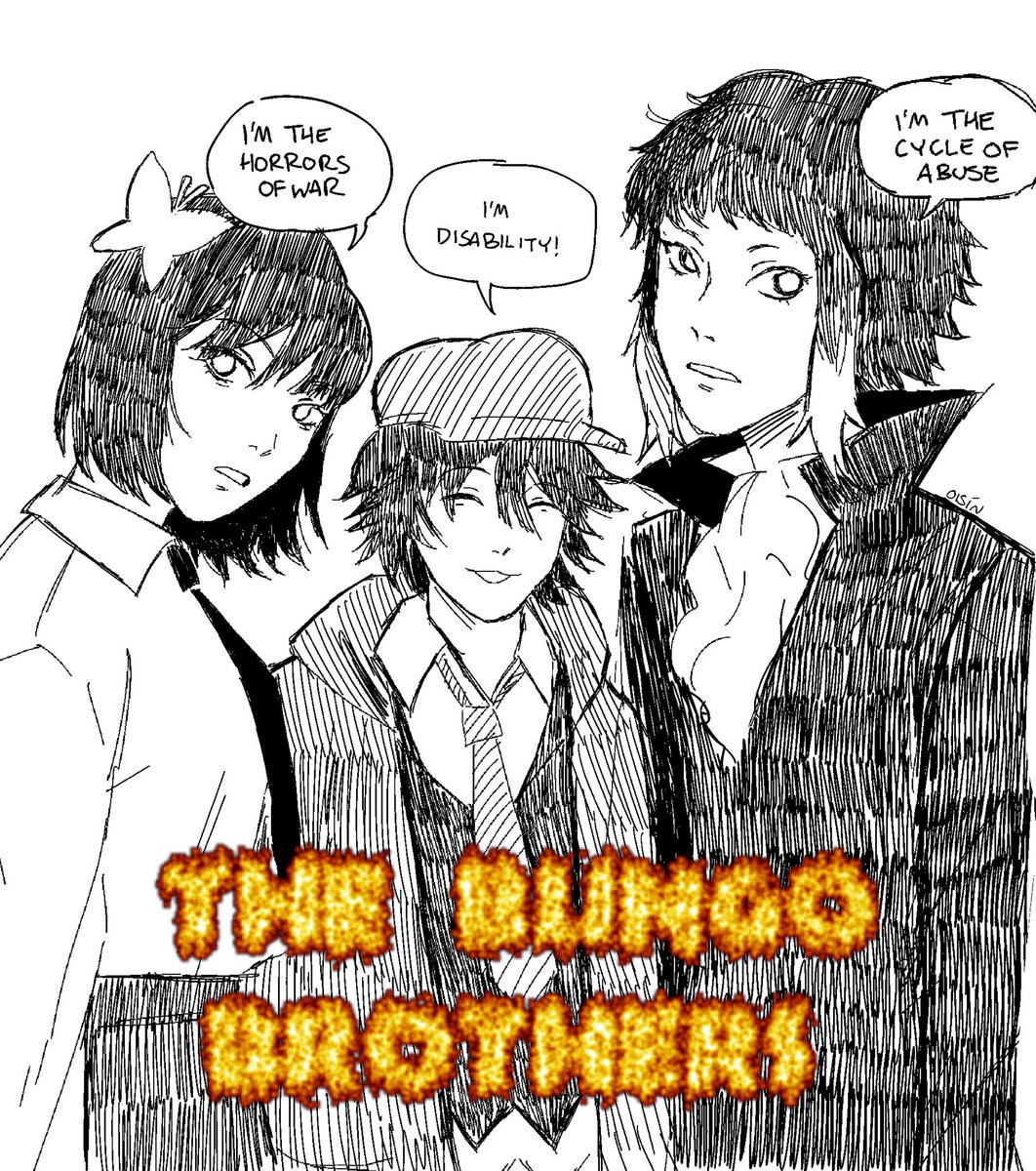 imsrryoisin's tweet photo. the bungo brothers https://t.co/fZvzKc8Wuq