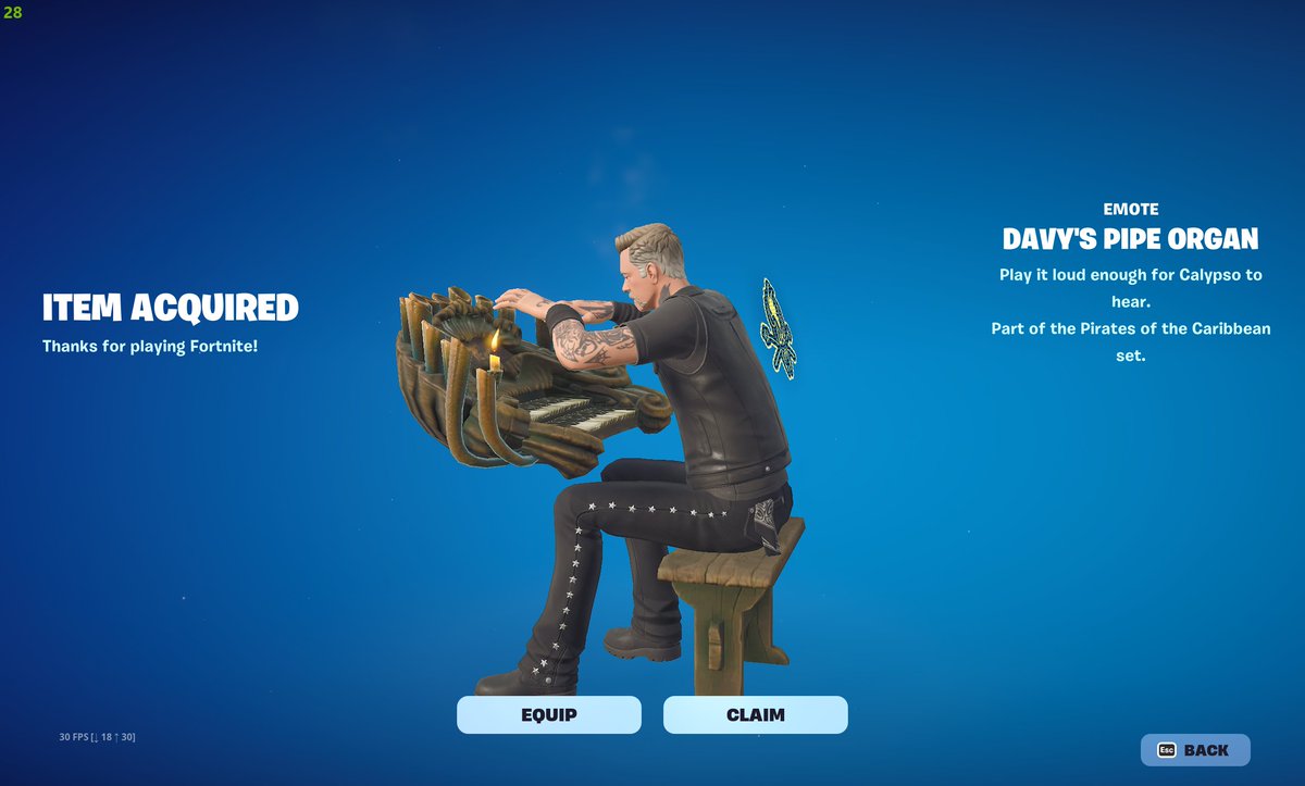 ImLostGames15's tweet photo. Used #CodeTrenches to buy new "Davy's Pipe Organ"  emote!
 
#UsedCodeTrenches #Trenches | @AbeHasM8 https://t.co/VYOoP05ZpC