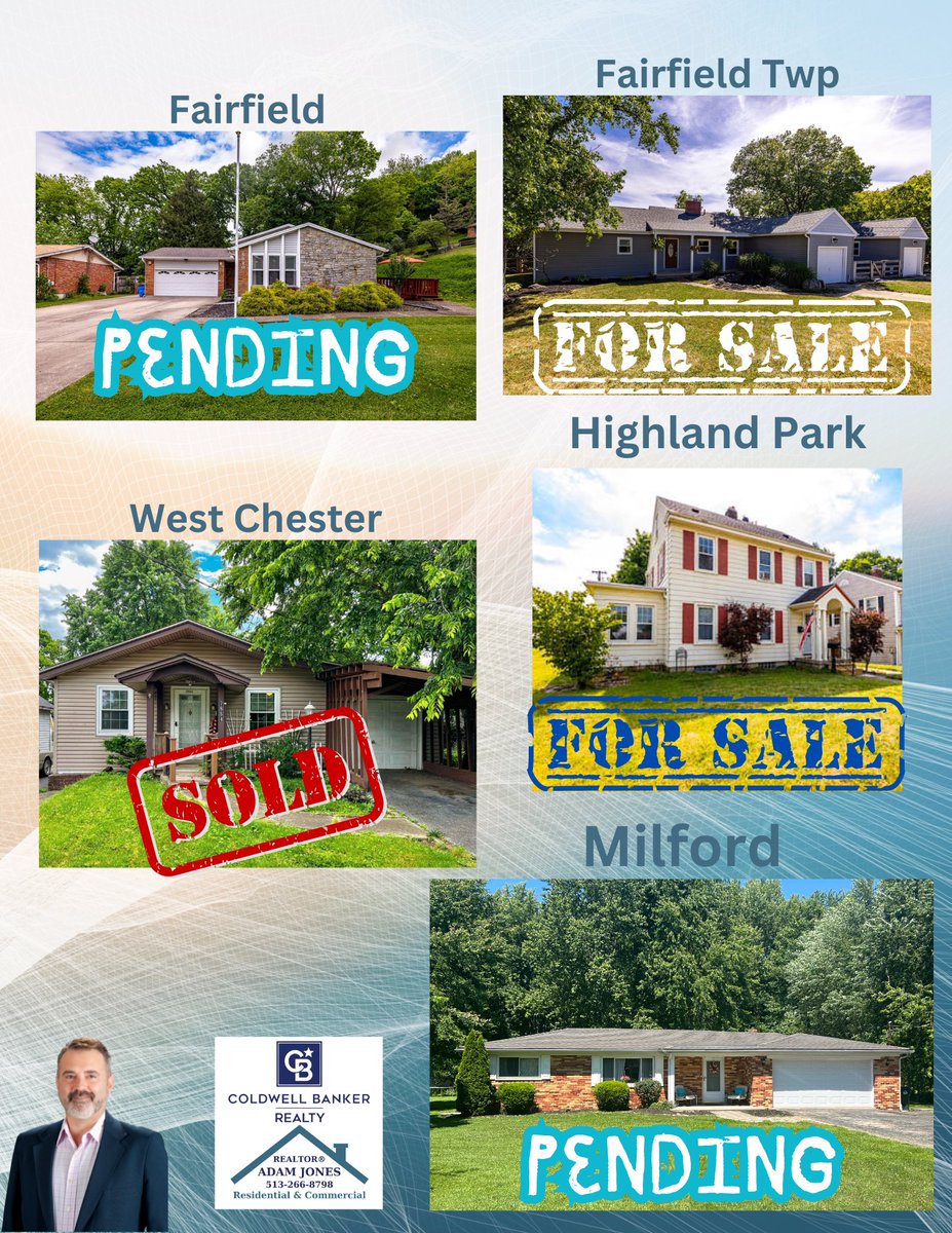 AJohioRealtor's tweet image. Another amazing week in real estate!!!Congratulations to my clients!!!  How can I help you achieve your real estate dreams?! ￼#AdamJonesSWOhioRealtor #butlercountyohio #fairfieldohio #hamiltonohio #listwithaj #fairfieldtownshipohio #highlandparkohio #cincinnatiohio