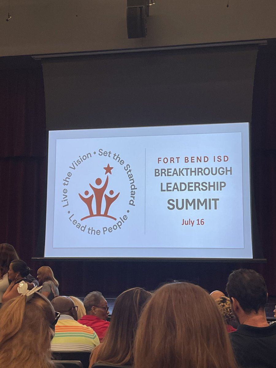 MrMackAP's tweet photo. Today felt good to be back with my @FortBendISD crew. I appreciated @FortBendISDSupt’s uplifting message and the opportunity to learn more about the 4DX framework from @McChesney4dx. Looking forward to an amazing Year 2 alongside my partner @stephanie_viado. #LeadThePAC https://t.co/ycEuDBPAQl