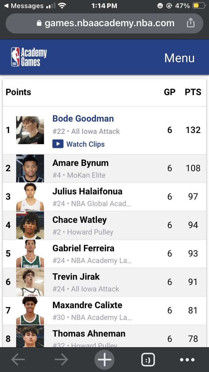 Bode Goodman tweet media