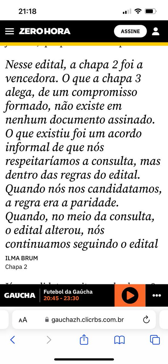 patrickv_50's tweet image. Ilma Brum = Carlos Bulhões 

Não aceitaremos mais um golpe na UFRGS. 

Ato, sexta-feira, às 7h30, em defesa da paridade!