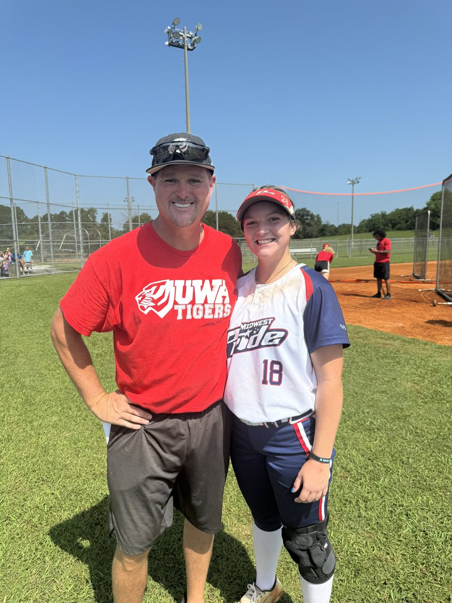 Had an amazing time at University of West Alabama prospect camp today! Thank you coaches and players for a great experience. <a href="/UWA_Softball/">UWA Softball</a> <a href="/MayfieldMekhi/">Mekhi Mayfield</a> <a href="/defo25/">Stephanie DeFeo</a>