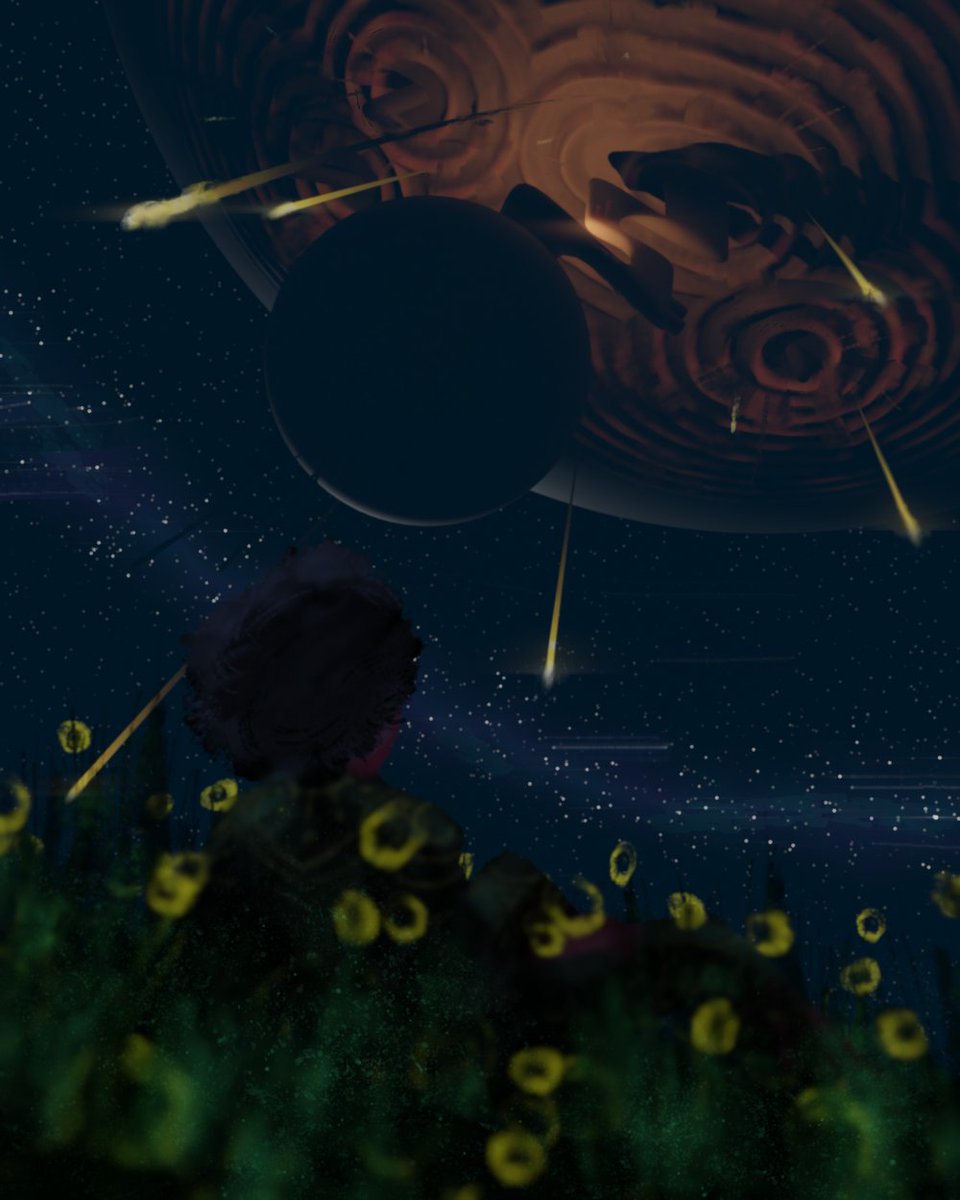 Harrison_Line_'s tweet image. catastrophic planetary impact 
#blender #affinityphoto #mixedmedia #geometrynodes