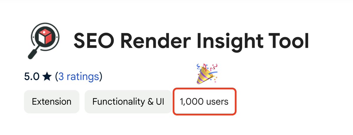 aminfseo's tweet photo. My SEO Chrome extension went from 40 to 1000 users in 10 days! 🚀 Thanks to everyone who downloaded it and to @aleyda for sharing. Love creating tools that help SEOs and being part of this community. 
Get the extension here: 
https://t.co/CHhueoIpTW https://t.co/w5PxihQQSp