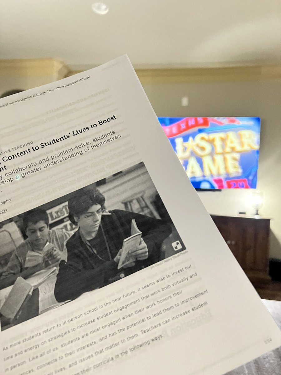 NMSI Training homework while watching the All Star Game! <a href="/NMSI/">National Math and Science Initiative</a>