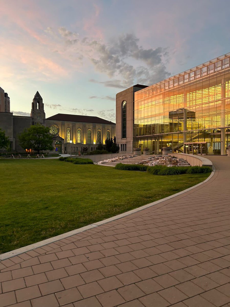 LoyolaChicago's tweet photo. On a scale of 💛 to 💛💛💛💛💛 how much do you love sunsets on the quad? https://t.co/CBTO7tIpLS