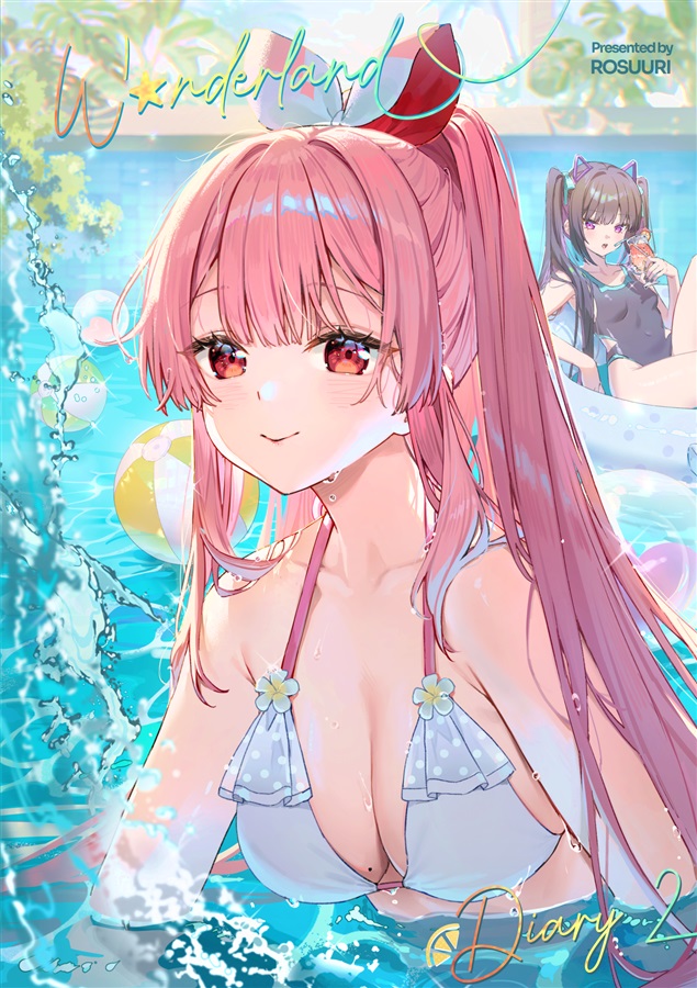 melonbooks_ec's tweet photo. ☀#C104 新刊☀
サークル:Rosuuri(@rosuuri)がお贈りする
『Wonderland Diary 2』#めろん専売 で絶賛予約受付中‼

美少女たちの水着姿に見惚れてしまうこと間違いなし🌟
https://t.co/nL7TbjdfKU

メロン限定特典の「A4クリアファイル」付きはこちら▼
https://t.co/vAGs7vgFhM https://t.co/hx8e09Hipw