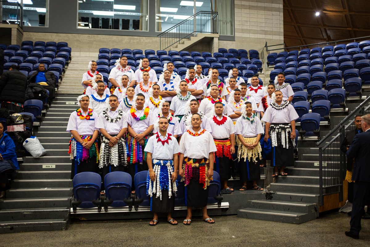 🇺🇸👏🇹🇴 Congratulations to Prince Taufa'ahau Manumataongo and the Tupou College Brass Band on winning the 2024 New Zealand National Brass Band Championships and the Street March competition! They are always a highlight to watch whenever we visit them in Tonga for programs like