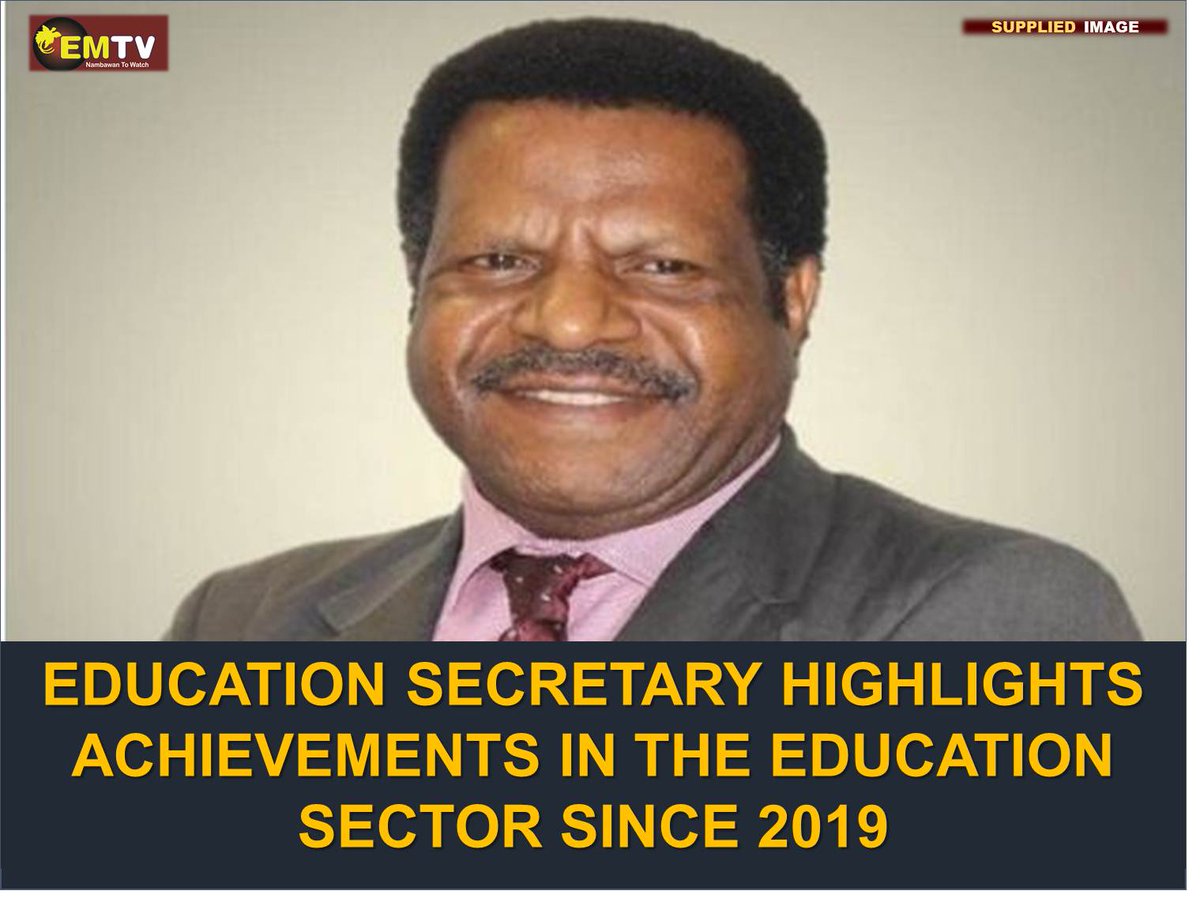 EMTVOnline's tweet photo. The Secretary for Education, Dr. Uke Kombra  addressed  the participants at the 33rd Senior Education Officers’ Conference in Vanimo recently extended his gratitude to the Marape/Rosso Government . 

Read more on: https://t.co/hFfVWVEhJE

#EMTVOnline #EMTVNews https://t.co/MImPSUgVvK