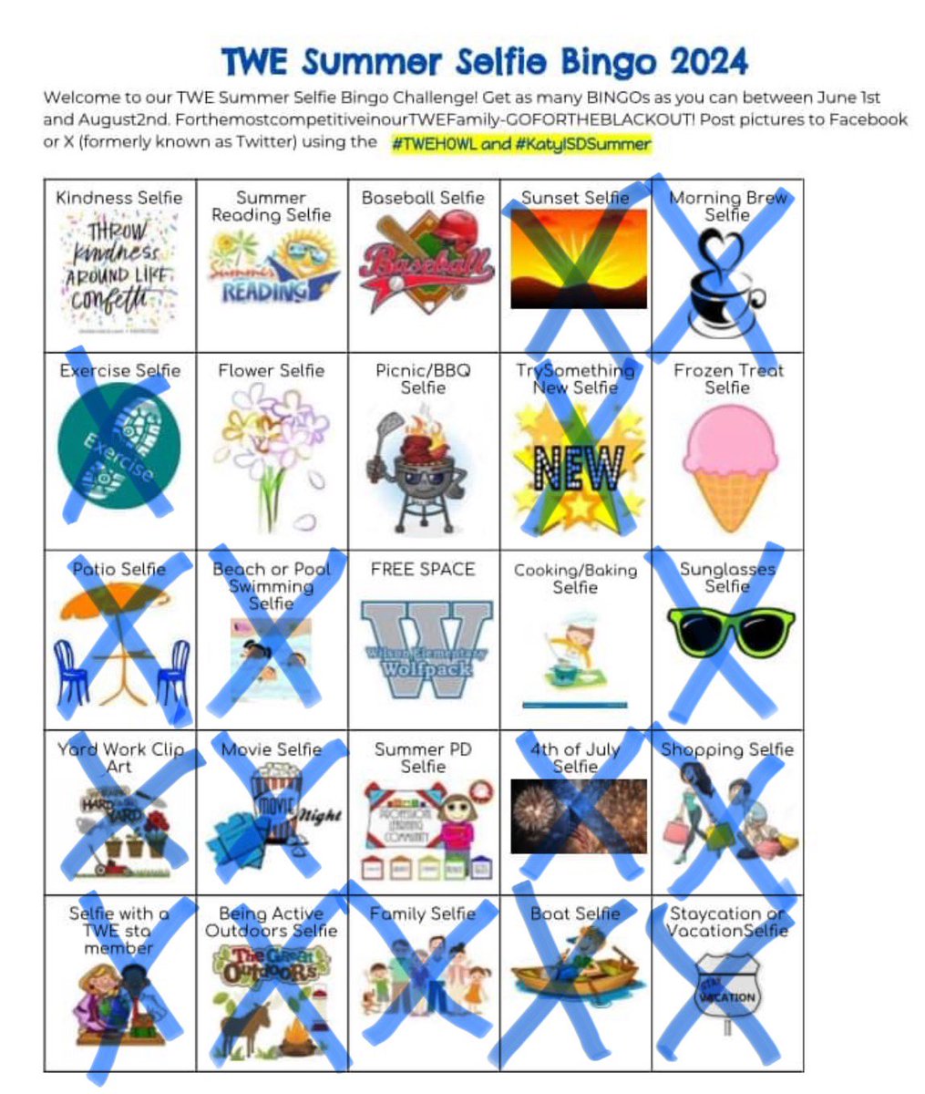 My favorite yardwork is pulling weeds. #twehowl #katyisdsummer