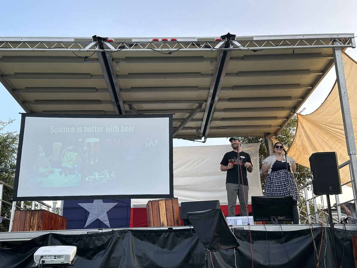 All set for #AoTATX82 with <a href="/AoTATX/">Astronomy on Tap ATX</a>