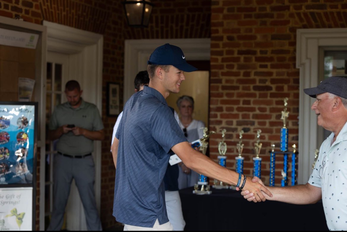 jackkwilliams23's tweet photo. Had a good week in the Mountain State Classic this week shooting 71 71 76 finishing t4. Looking forward to the rest of the summer. https://t.co/kZXipg85ia