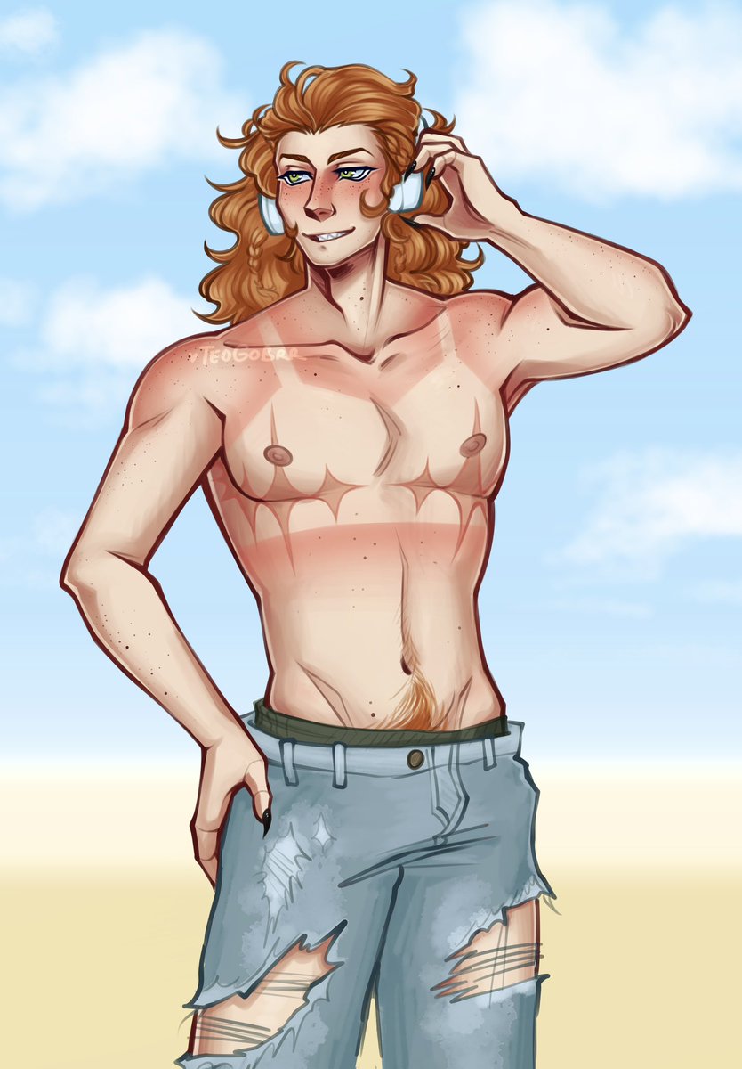 teogobrr's tweet image. I’m so late to this trend….
(Oc :D Phobos he/him)