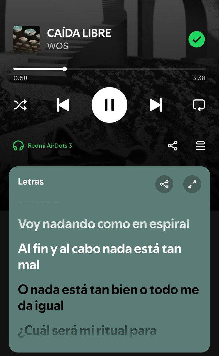 LDagfel's tweet photo. Para qué ir a terapia si puedo escuchar el álbum de Wos y listo https://t.co/MXlx5gdVtp