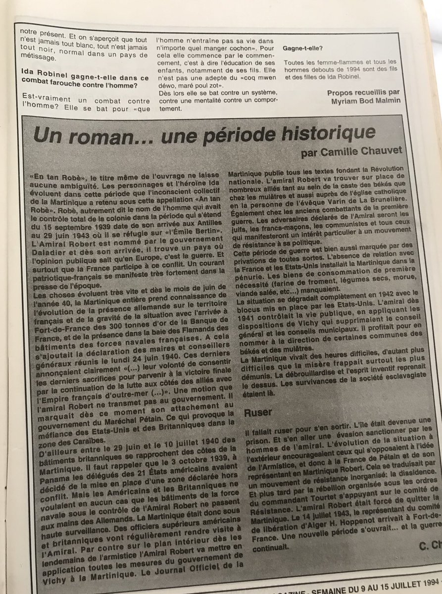 #journaliste #ecrivain Tony Delsham, pilier de la presse indépendante de #Martinique, a tourné sa dernière page… 
Rest In Peace Tony🙏🏽
