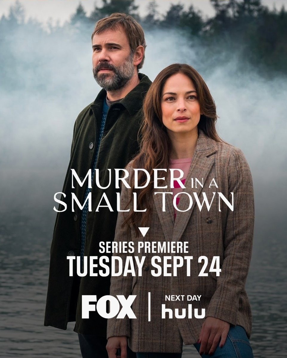 📢 "Murder in a Small Town", a nova série de drama da Fox com a participação de Stana Katic, estreia em 24 de setembro!
