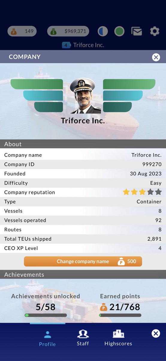 Shipping Manager 2024
It’s been almost a year since I started it.