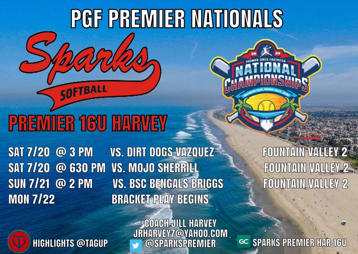 Can’t wait to get down to PGF Premier Nationals to play with my team and see some great competition!! <a href="/SparksPremier/">Jill Harvey - Sparks Premier</a> <a href="/MizzouSoftball/">Mizzou Softball</a> <a href="/SwatSoftball_/">Swarthmore Softball</a>  <a href="/NIUSoftball/">NIU Softball</a> <a href="/NUSBcats/">Northwestern Softball</a> <a href="/BallStateSB/">Ball State Softball</a> <a href="/NDsoftball/">Notre Dame Softball</a> <a href="/MacalesterSB/">Macalester Softball</a> <a href="/LFCollegeSB/">Lake Forest College Softball</a> <a href="/RedbirdsSB/">Illinois State Softball</a> <a href="/IndianaSB/">Indiana Softball</a> <a href="/IlliniSB/">Illinois Softball</a> <a href="/patriceNdwayne/">Patrice and Dwayne Owens</a>