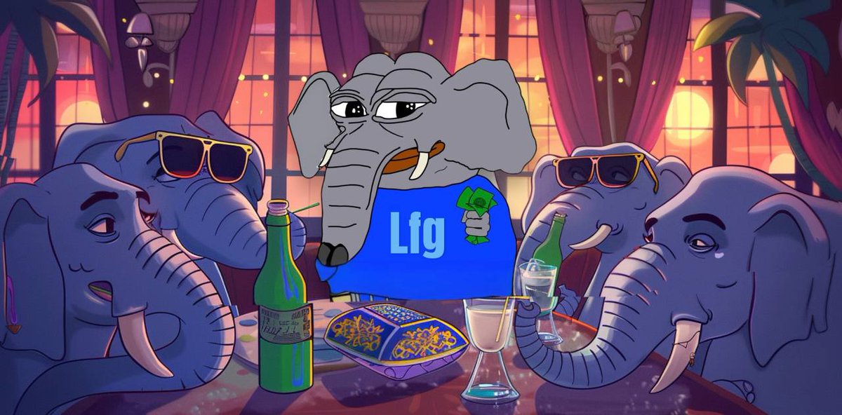 Ele’s herd is growing stronger day by day 🐘🚀