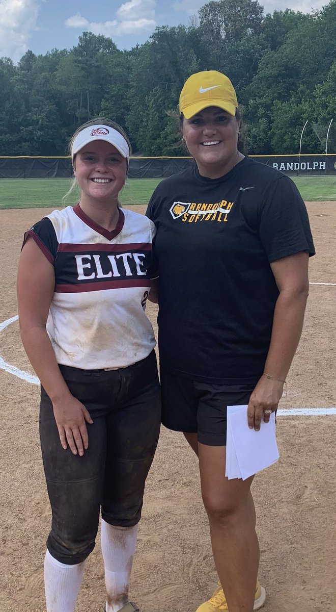 Brianna White (@2026briannwhite) on Twitter photo Great camp <a href="/RandolphSB/">Randolph College Softball</a> today! Thank you Coach <a href="/Kazdynn/">Kazdyn Waldron</a> and staff for all your feed back and drills. Can’t wait to be back! <a href="/CarEliteNCorg/">@CarolinaEliteOrg</a> <a href="/carolinaelitejw/">carolinaelitejw</a> Great camp <a href="/RandolphSB/">Randolph College Softball</a> today! Thank you Coach <a href="/Kazdynn/">Kazdyn Waldron</a> and staff for all your feed back and drills. Can’t wait to be back! <a href="/CarEliteNCorg/">@CarolinaEliteOrg</a> <a href="/carolinaelitejw/">carolinaelitejw</a>