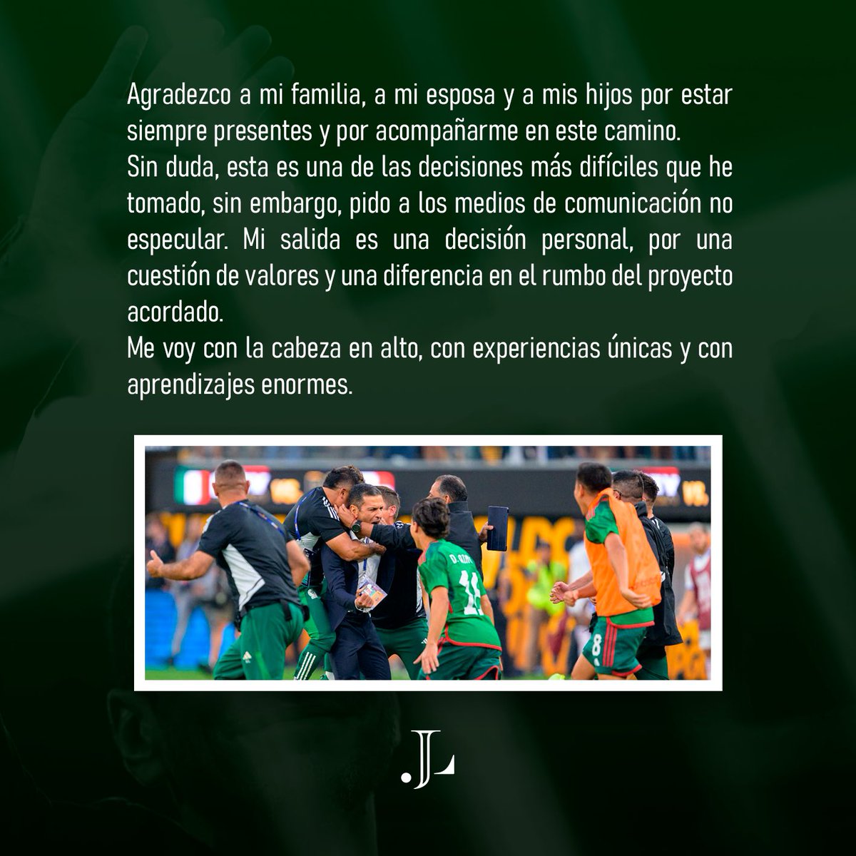 jaime_lozano_'s tweet photo. GRACIAS MÉXICO 🇲🇽 https://t.co/mMvKu5l7mi
