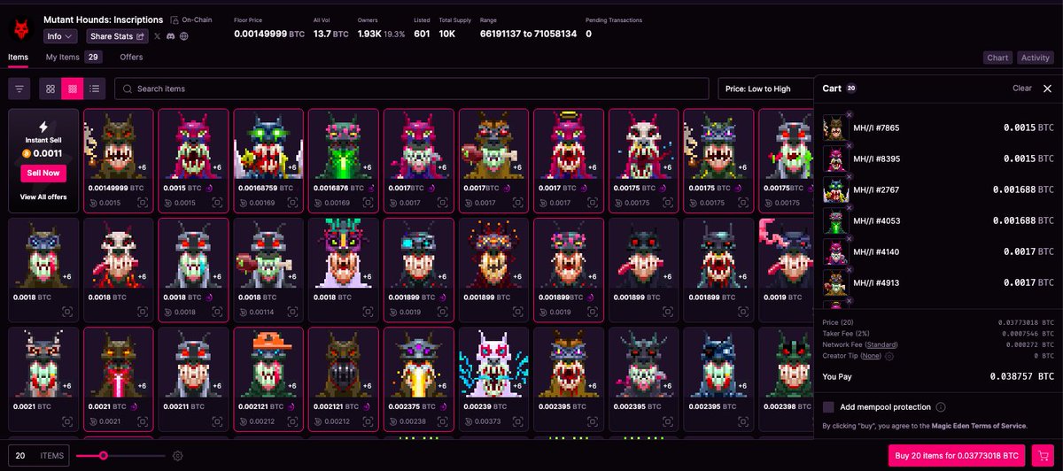 OK, so I went shopping. Can the <a href="/MH_Inscriptions/">Mutant Hounds: Inscriptions</a> show a bit of evolution leg? Is sweeping 20 MHIs enough to bribe the Trinity and help one of Del Broko's hounds evolve? <a href="/MutantHounds/">Mutant Hounds</a> <a href="/mutant_cartel/">Mutant Cartel World</a>