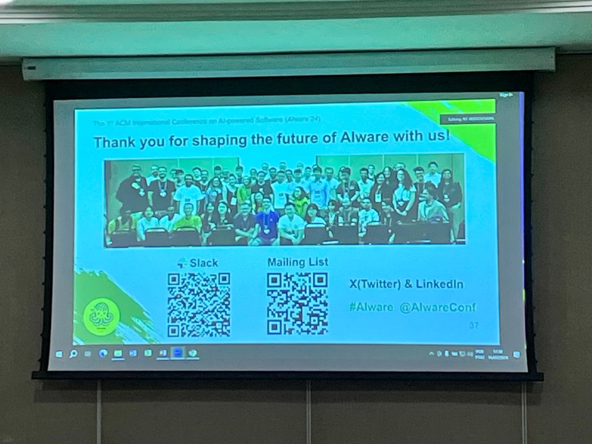 Aaaand that’s a wrap! The first AIWare is in the books ✅ 

Thank you for joining us for the past few days. 🤗 

We hope to see you at the next AIWare (TBD, so keep your eyes peeled 👀)