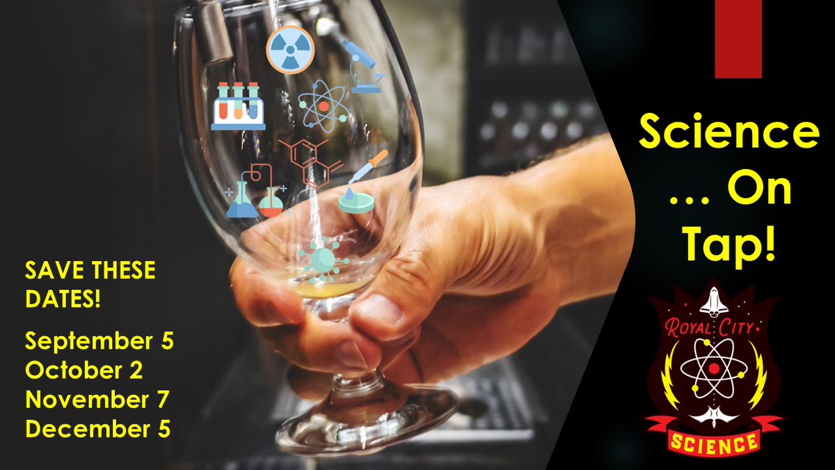 🔬  🚀 💻 📖 ⚛ 🌠 
Getting ready for another season of #ScienceOnTap in #Guelph! 
Some fabulous speakers + (delicious food &amp; pints @RoyalCityBrewery) = a fun night out!

<a href="/GuelphToday/">GuelphToday</a> <a href="/MercuryTribune/">GuelphMercuryTribune</a> <a href="/cityofguelph/">City of Guelph</a>