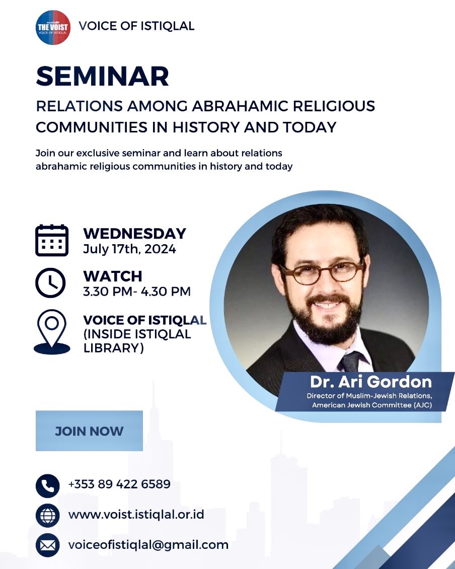 Serius ini mau diadakan di Istiqlal ?!  Sebagai salah satu pengisi kajian di Istiqlal bersama Aa Gym, saya protes keras ! Bahaya sekali jika masjid kebanggaan Indonesia sdh disusupi agen2 zionis.