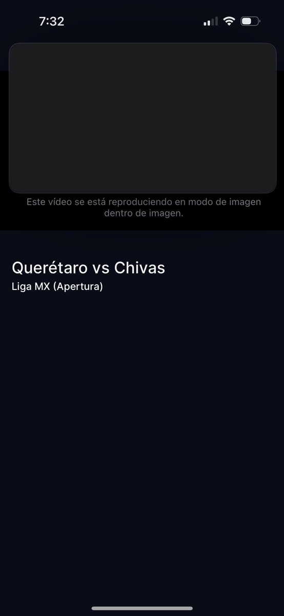 MemoJaimes's tweet photo. Alguien sabe porque no se ve el partido de Querétaro vs Chivas por  #ViX @VIX ? 🤬🤬 https://t.co/UVJDbwZlq5