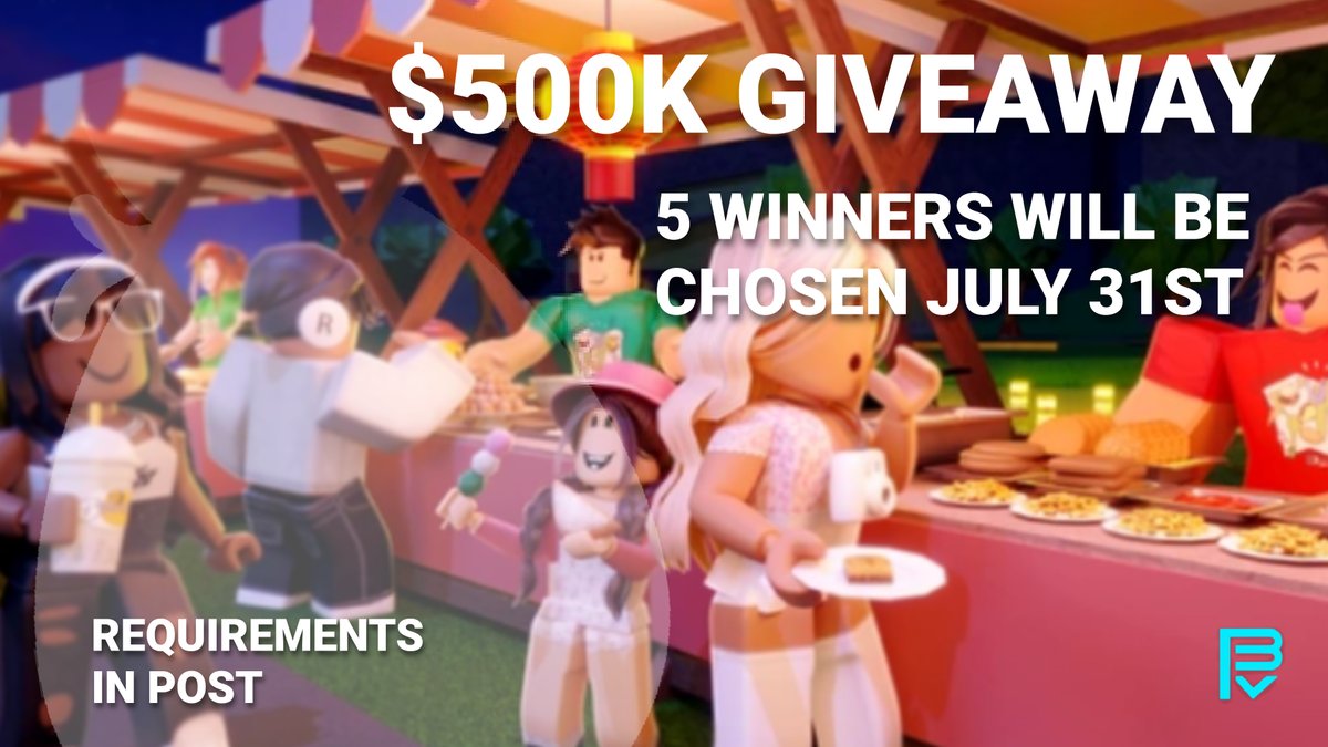 BloxburgVault's tweet photo. $500K BLOXBURG GIVEAWAY!
We are giving away 500K Bloxburg Cash to 5 lucky winners THIS July!

Requirements

• Like and Repost this post!
• Become a free member of our Patreon! (Link below, include a screenshot)
• Follow us!
• Reply "Bloxburg Vault is the best!"

Our Patreon: https://t.co/Ilns7lvKOO

We will be choosing 5 winners on July 31st.