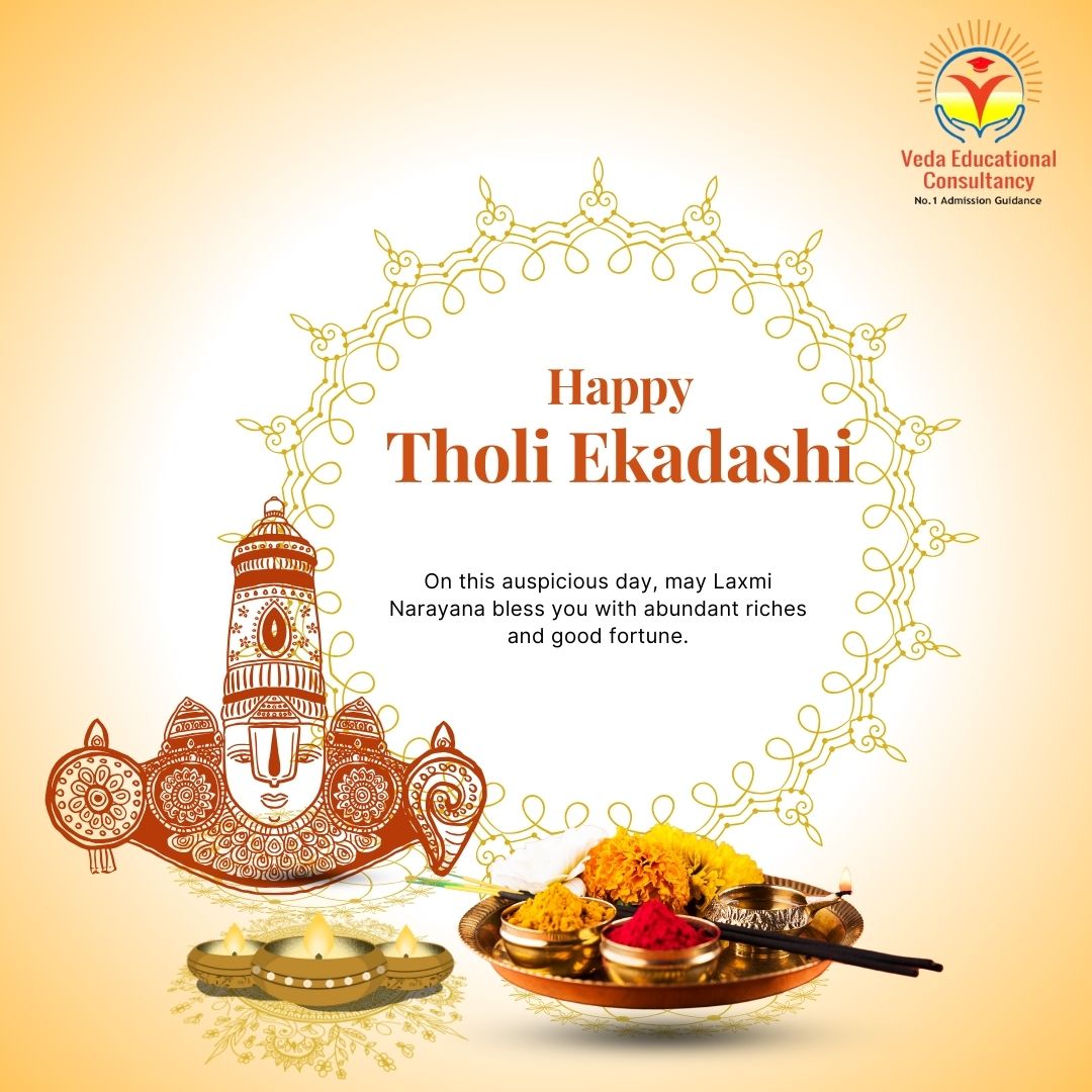 VedaEducational's tweet photo. Happy Tholi Ekadashi
On this auspicious day, may Laxmi Narayana bless you with abundant riches and good fortune.
Veda Educational consultancy
.
.
.
#TholiEkadashi
#indianfestival2024
#indianfestival2024
#IndianFestivalCelebration
#festival
#ekadashi
#ekadashispecial https://t.co/xh2N5UR61Y