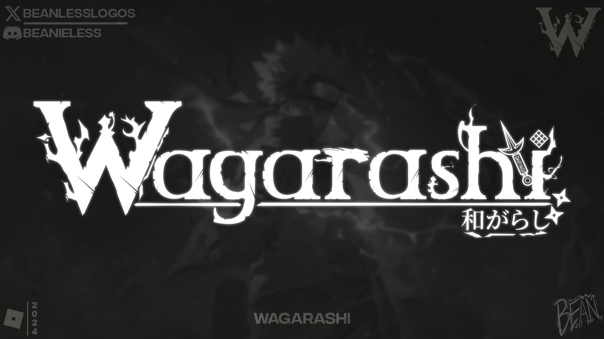 Wagarashi Logos 
- 
 [#RobloxDev] [#RobloxArt] [#RobloxLogo] [#Roblox] [#LogoDesign] [#RobloxGFX] [#GraphicDesign] [#NARUTO] [#Logo]