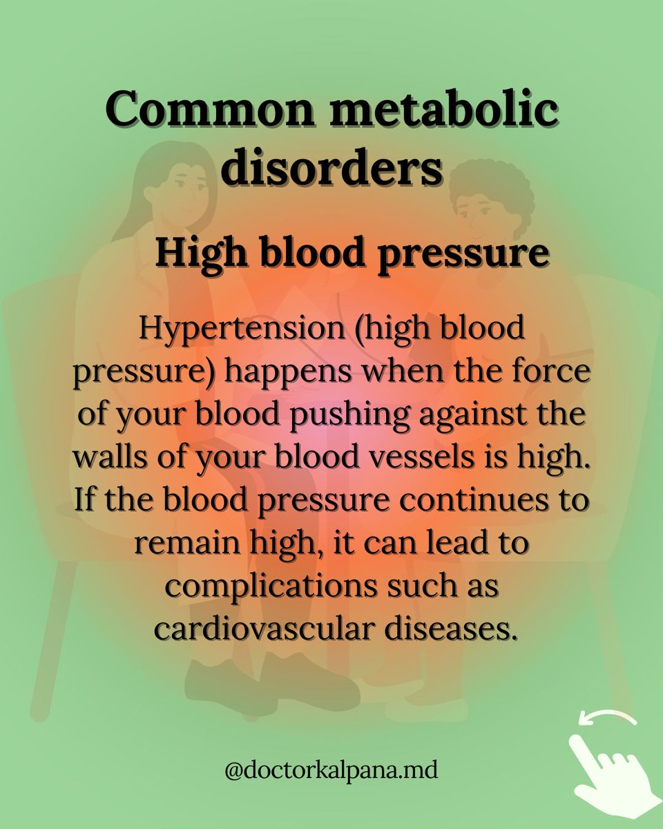 Freedomage1's tweet photo. Metabolic disorders can disrupt your body’s ability to convert food into energy, affecting your overall health and well-being. A poor lifestyle, characterized by unhealthy eating habits, lack of exercise, excessive stress, and insufficient sleep https://t.co/gPMUiHKYv1
