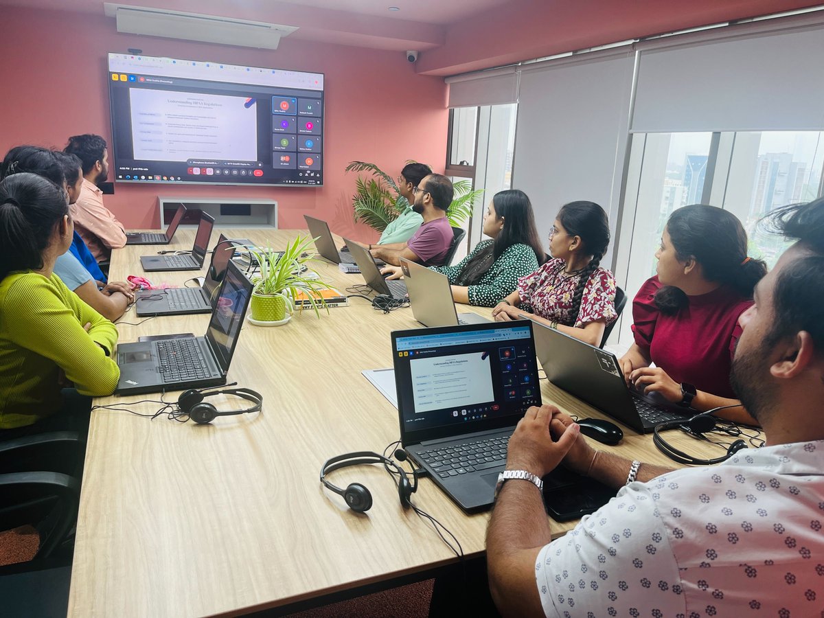 TechticSolution's tweet image. Techtic’s Friday Innovation Talks are back to ignite creativity and innovation! This session, Mihir captivated us with the Introduction &amp;amp; key factors of HIPAA compliance.

Huge thanks to Mihir for this insightful session!

#InnovationTalks #TechticSolution #TechInnovation